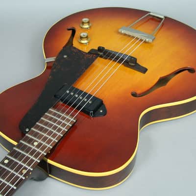 1965 Gibson ES-125T Vintage Archtop Electric Guitar Original Cherry Sunburst! image 14