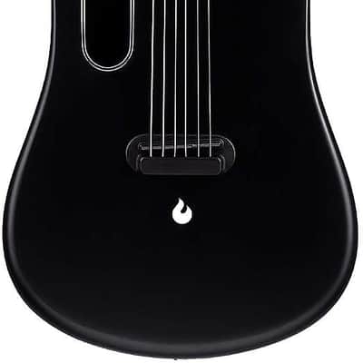 LAVA Music LAVA ME 2 Carbon Fiber Guitar, Black W/ built in effects/speaker "Authorized Dealer" image 3