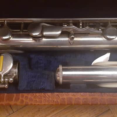 RARE Philipp Hammig Sinfonia Pre-Professional German Silver C Flute Reform Wave Headjoint Adler Wing Offset-G High G/A Trill C#/D# Foot Rollers Split-E image 9
