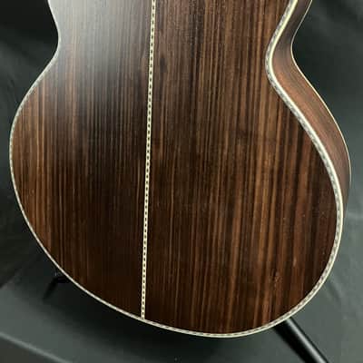 Washburn WJ130EK Vintage Series Jumbo Acoustic Guitar w/ K&K Pickup and Case image 13