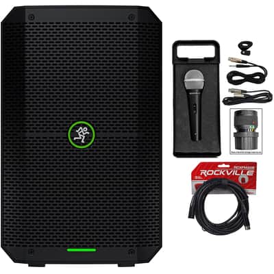 Mackie Thump GO 8" Portable Rechargeable DJ PA Speaker w/Bluetooth+Microphone image 1