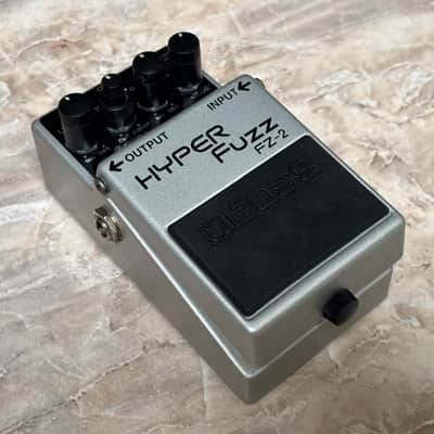 Boss FZ-2 Hyper Fuzz (Silver Label) Excellent - Dated October 1993 - Grey Silver Monochrome image 6