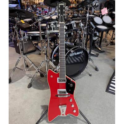 Gretsch G6199 Billy-Bo Jupiter Solid Body Electric Guitar w/ Case - Firebird Red (Pre-Owned) image 2