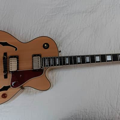 90s Epiphone Joe Pass Emperor I — Rare Early Deep Body Spec (Samick MIK) w/ OHSC - Gorgeous Natural Finish 1990s Natural image 3