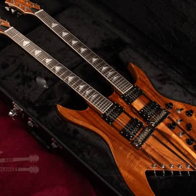 B.C. Rich Rich Bich Legacy Exotic Doubleneck Koa image 14