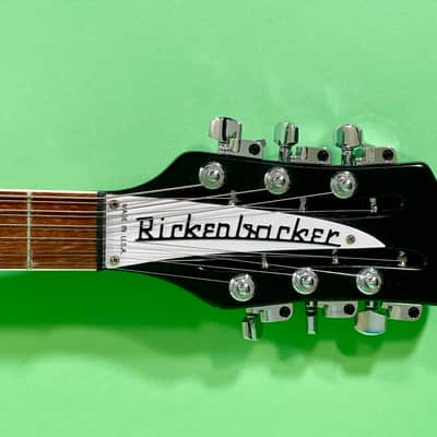 Rickenbacker 360/12 1990 - Jetglo Black RARE! image 12