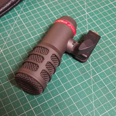 Audio-Technica ATM25 Hypercardioid Dynamic Instrument Microphone 2000s - Dark Gray image 3
