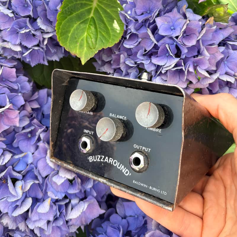 1966 Baldwin Burns Buzzaround Ultra Rare Vintage Fuzz Ped