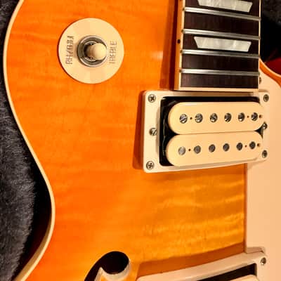 2015 Gibson Memphis ES-Les Paul Double Cream VOS – Lemon Burst – Rare Factory Dual DiMarzio Model - 1 of 150 Produced image 12