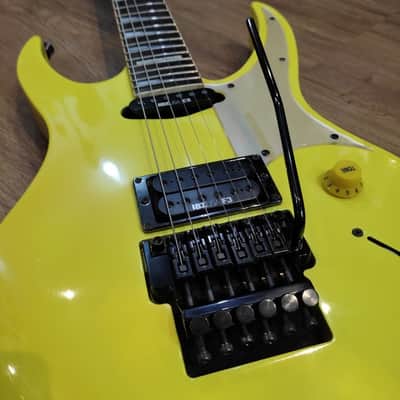 Ibanez 540PII-SH 1990 "Alex Skolnick" - DESERT SUN YELLOW "Ibanez Custom Made Version" "Ultra Rare!!!" image 5