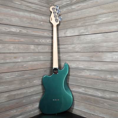 Squier by Fender Paranormal Rascal HH Bass - Sherwood Green (0414-SR) image 11