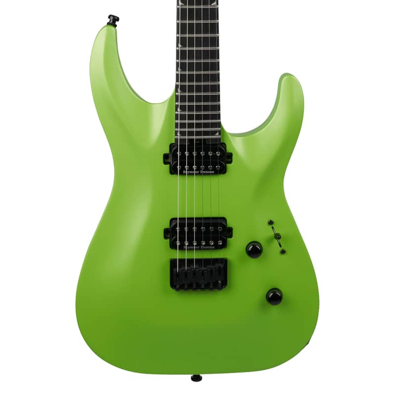 Used Jackson Pro Plus Series Soloist SLA2 HT Electric Guitar - Toxic Apple image 1