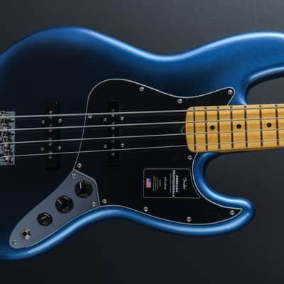 Fender American Professional II Jazz Bass - Dark Knight image 1