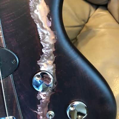 Marleaux  Diva 2016 Satin dark purple with silver inlays image 10