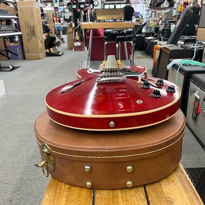 Gibson ES-335 Dot Memphis 2013 - Satin Red W/ Gibson Case image 8
