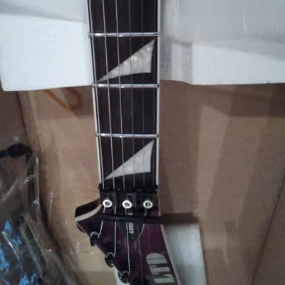 ESP LTD Arrow 1000 FR Violett Andromeda NOS MINT Korea ! Lefthand Linkshänder Discontinued image 6