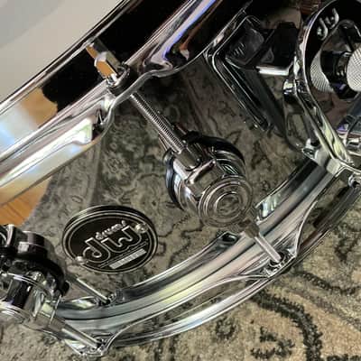 DW 5.5" x 14" Performance Series Steel Snare Drum in Chrome DRPM5514SSCS image 9