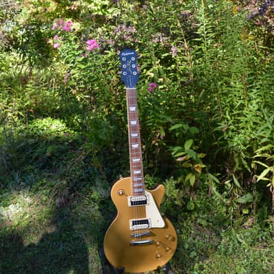 2018 Epiphone Les Paul Traditonal PRO III, 60's Goldtop w/Coil Splitting and New Cosmetic mods, New Set-Up & New Garry Brown Hardshell Case image 5