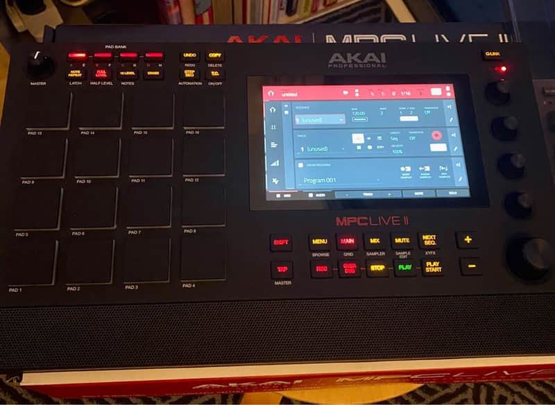 Akai MPC Live II Standalone Sampler / Sequencer 2020 - Present - Black image 1
