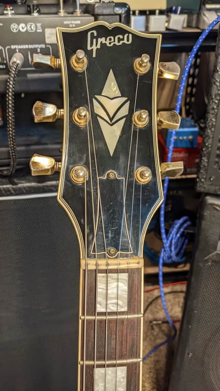 1987 Greco EGC-700 Japan, White 3-Pickup Les Paul Custom, All