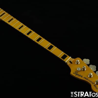 Fender Squier Classic Vibe 70s Precision P Bass NECK &TUNERS Maple Block Inlays. image 2