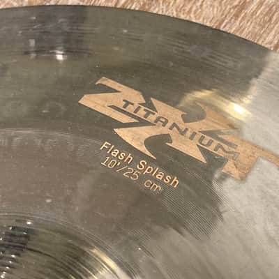 Zildjian ZXT Titanium Rock Cymbal Pack Set 14" Hi-Hat 16" Crash 20" Ride 10" Splash image 3
