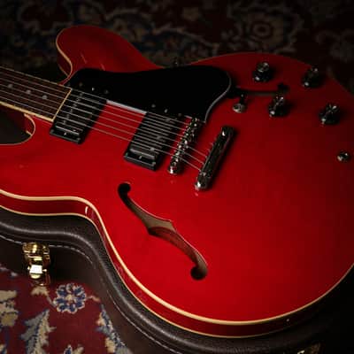 Tokai Japanese ES-156 Semi Hollow Cherry Red image 20