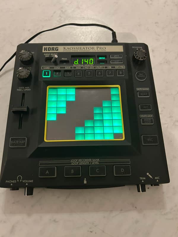 Korg Kaossilator Pro Black 2000s | Reverb