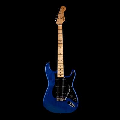 Pre Owned '24 Fender Custom Shop Limited Edition 70th Anniversary '54 Stratocaster NOS Sapphire Blue Transparent with OHSC image 2