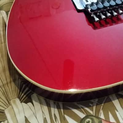 Kramer Rare Vintage Classic III ( Fender ) Telecaster - Floyd Rose! 1987 Candy Apple Red image 4