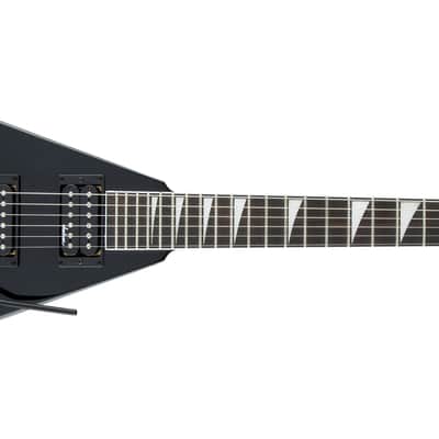 Jackson JS Series JS32 King V Gloss Black Electric Guitar -Floyd Rose Tremolo image 1