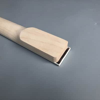 Maple guitar Neck 22Fret 25.5inch Rosewood Fretboard Paddle Head Nice Inlay image 6