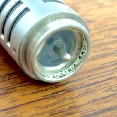 Vintage 1970s AKG C452 E with CK1 Capsule - Nickel image 7