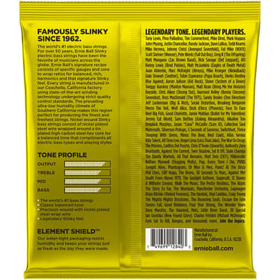 Ernie Ball Slinky Beefy Bass 2840 .065-130 image 2