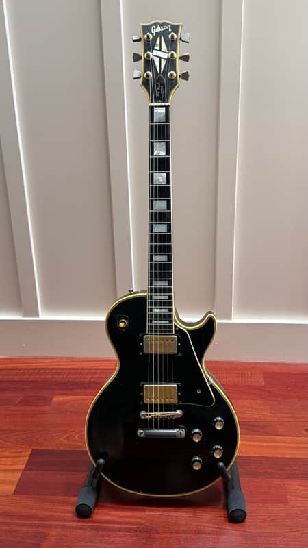 Gibson Les Paul Custom 1975 - Black image 1