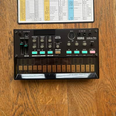 Korg Volca FM Digital FM Synthesizer/Sequencer 2016 - 2022 - Black