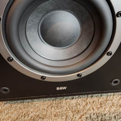Bowers & Wilkins Bowers & Wilkins (B&W) ASW300 is a compact, high-performance powered subwoofer 2000 - Black image 4