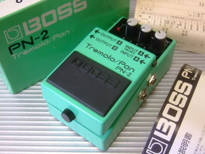1991 Boss PN-2 Tremolo/Pan w/ Original Box & Manual (Silver Label) image 1
