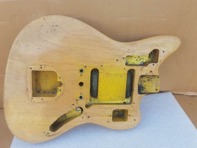 1966 FENDER JAGUAR BODY USA image 1