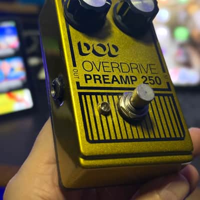 DOD Overdrive Preamp 250 gold special edition image 2