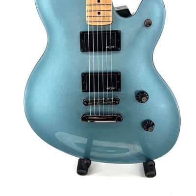 Squier Contemporary Active Starcaster Electric Guitar Ice Blue Metallic