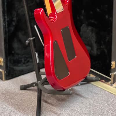 1993 Hamer USA Diablo - Translucent Red w/Original Hardshell Case image 12