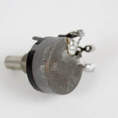1964 Fender Jazz Bass/Precision/Telecaster Bass 250K Potentiometer Pot 1960s Pre-CBS image 2