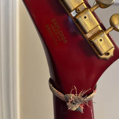 Gibson Explorer 1977 - Wine Red image 9