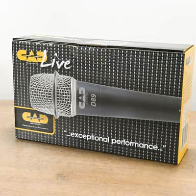 CAD Audio Live D89 Supercardioid Dynamic Instrument Microphone CG015VJ image 8