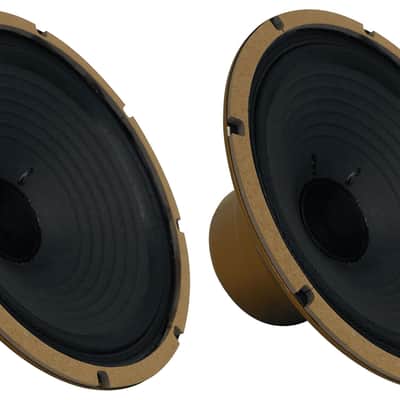 (2) Celestion G10 Gold 40W 10" Inch Alnico Magnet Guitar Speakers 8 Ohm image 1