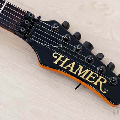 1991 Hamer USA Centaura Vintage HSS Superstrat Granite w/ DiMarzio, Seymour Duncan & Case image 4