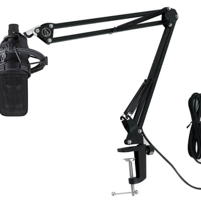 Audio Technica AT4040 Recording Condenser Microphone Studio Mic+Case+Boom Arm image 1