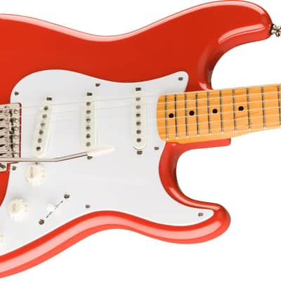 Fender Squier Classic Vibe '50s Stratocaster Electric Guitar, Fiesta Red image 4