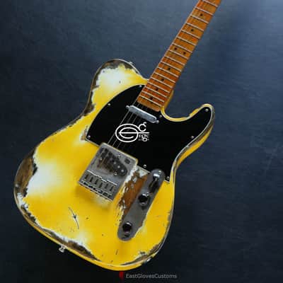 Fender Telecaster Yellow Heavy Aged Heavy Relic Bild 8